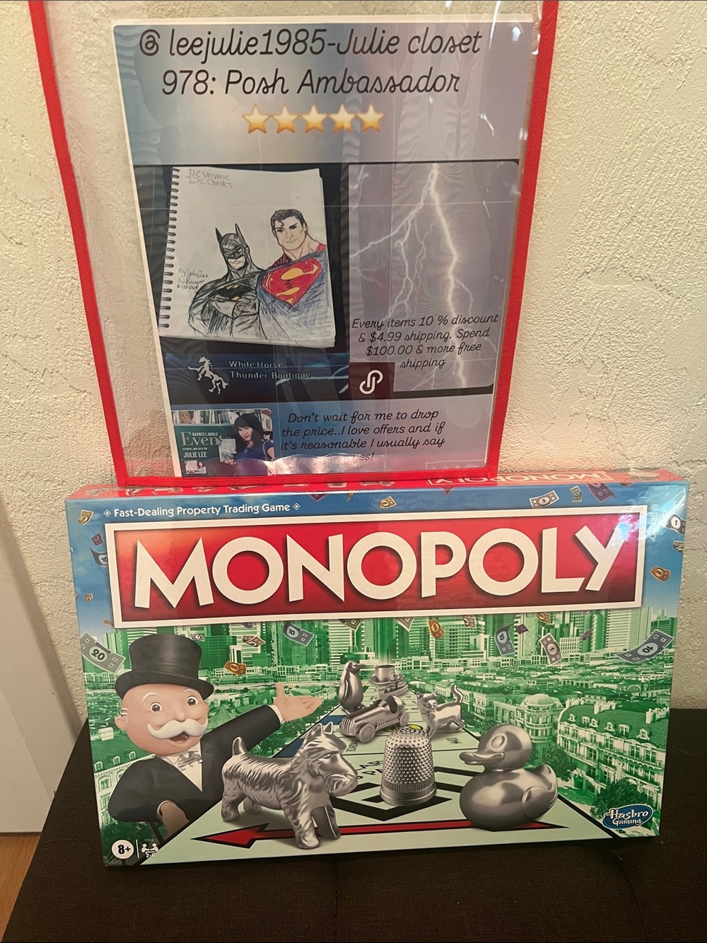 #2491**Monopoly Classic Board Game - Green Box with Red Logo - Picture 3 of 15